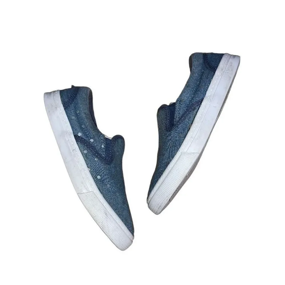 Gap Chambray Polka Dot Slip-On Shoes